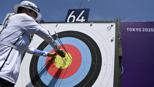 Соревнования по стрельбе из лука на Олимпиаде в Токио - Sputnik Беларусь