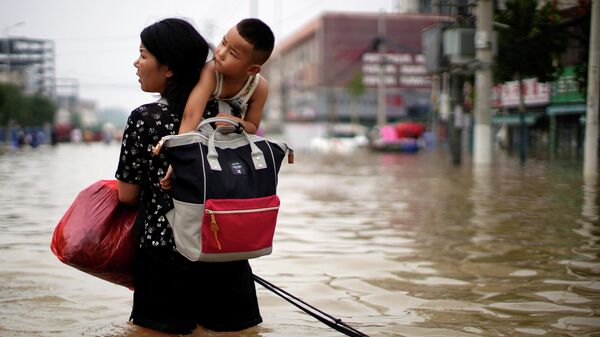 Наводнение в Китае - Sputnik Беларусь