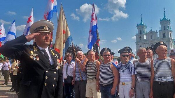 Гродненские военные моряки отметили день ВМФ - Sputnik Беларусь