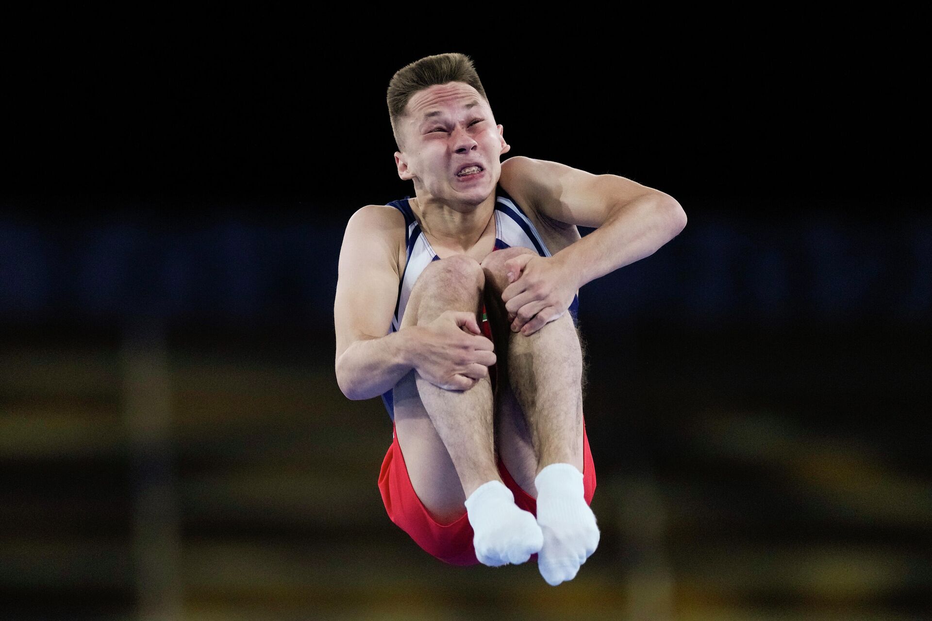 Олимпийский чемпион в прыжках на батуте Иван Литвинович - Sputnik Беларусь, 1920, 31.07.2021