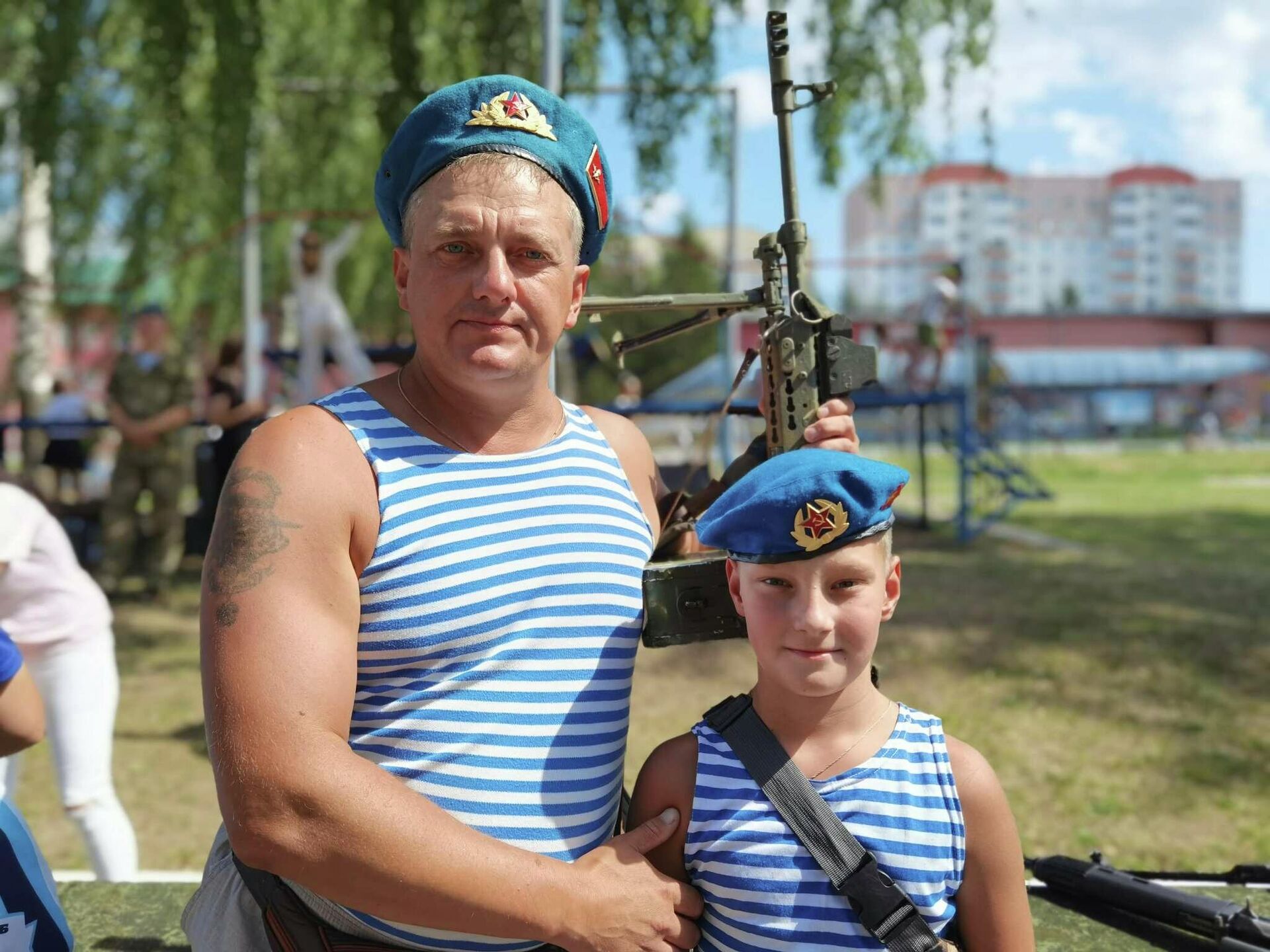 Андрей с сыном
 - Sputnik Беларусь, 1920, 02.08.2021