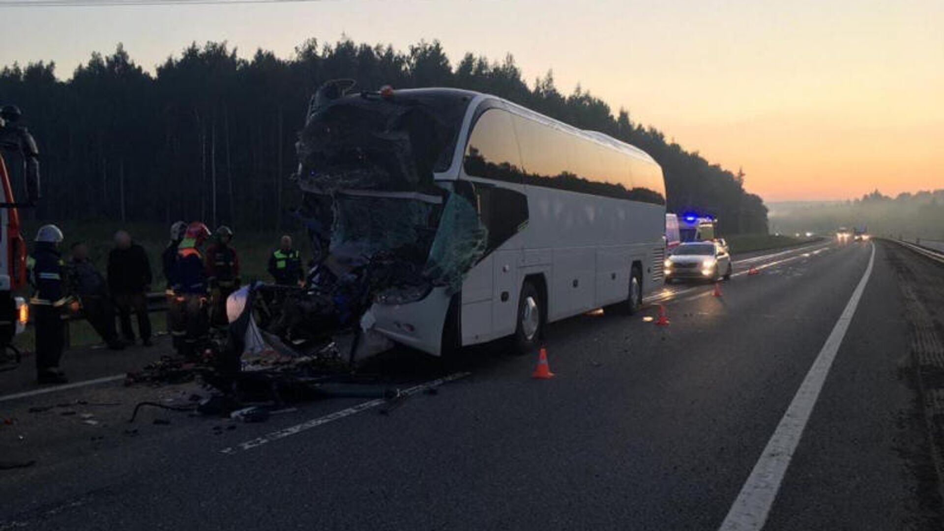 Более 20 человек пострадали в аварии с участием автобуса под Владимиром -  14.08.2021, Sputnik Беларусь