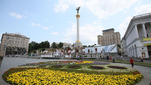 Площадь Независимости в Киеве.  - Sputnik Беларусь