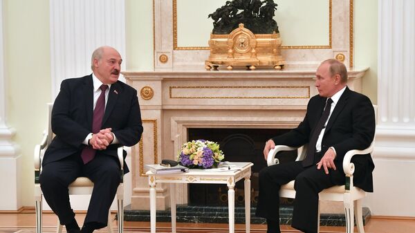 Переговоры президента РФ В. Путина с президентом Белоруссии А. Лукашенко - Sputnik Беларусь