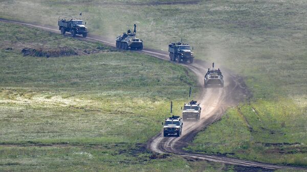Закрытие учений  стран-членов ШОС  Мирная миссия-2018, архивное фото - Sputnik Беларусь