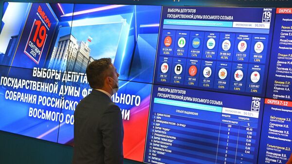 Выборы в Госдуму - внешнеполитическая победа России - Sputnik Беларусь