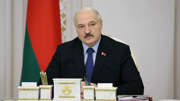 Александр Лукашенко на совещании с руководством Совета Министров - Sputnik Беларусь