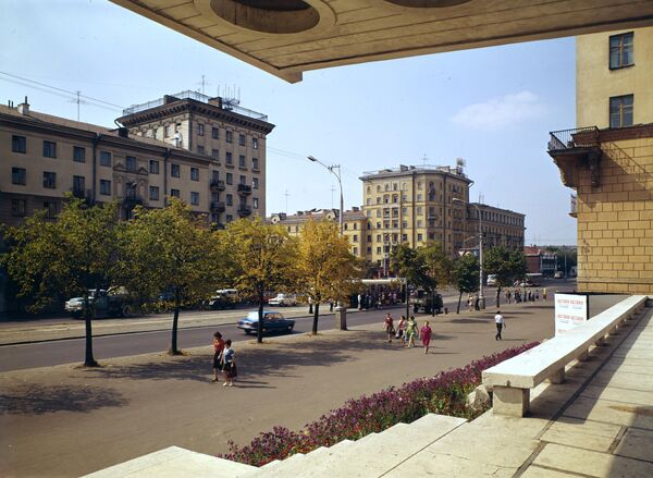 Улица Козлова в Минске, 1980-й - Sputnik Беларусь