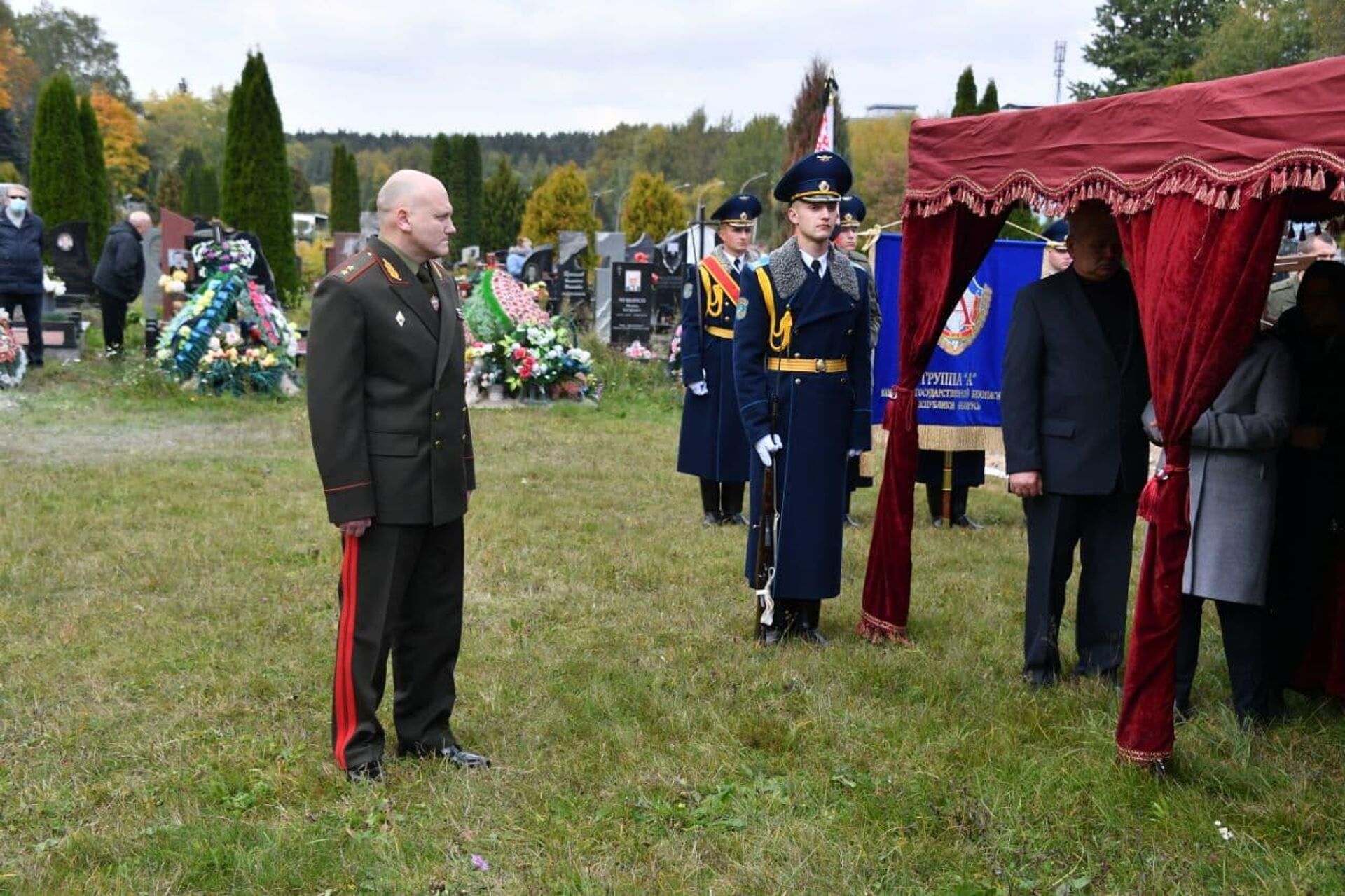 Похороны офицера КГБ