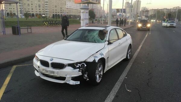 В Минске утром BMW насмерть сбил пешехода - Sputnik Беларусь