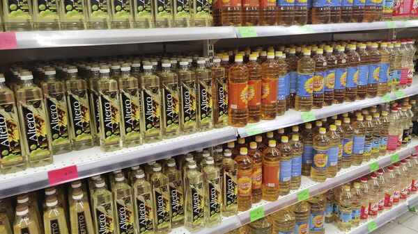
Подсолнечное масло в магазине Витебска - Sputnik Беларусь