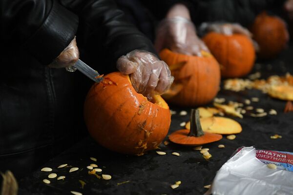 Празднование Хэллоуина в Минске - Sputnik Беларусь