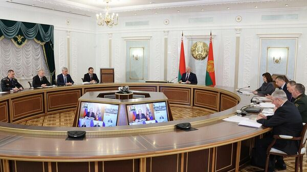 Лукашенко на заседании Высшего государственного совета Союзного государства - Sputnik Беларусь
