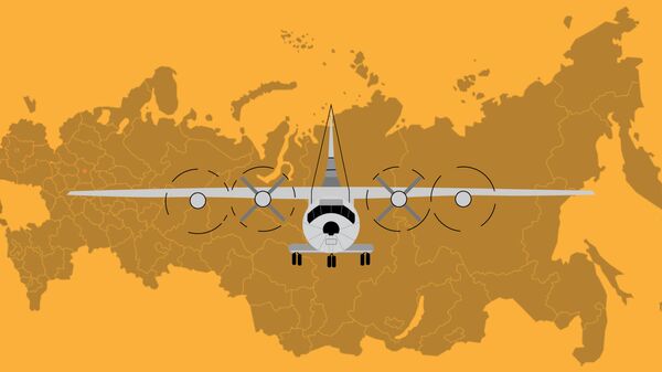 Улетел навсегда: последний маршрут Ан-12, разбившегося под Иркутском - Sputnik Беларусь