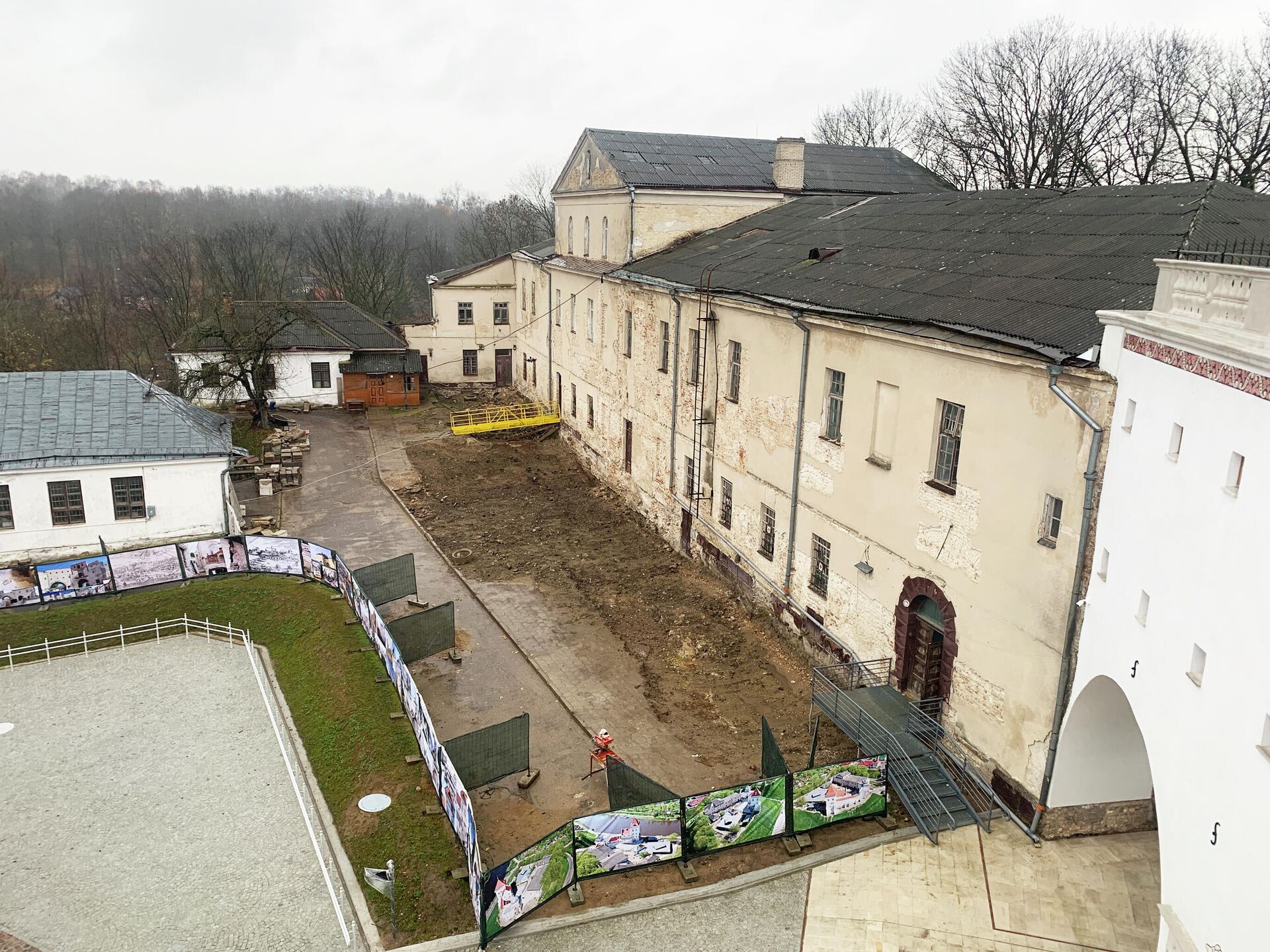 Здание дворца Старого замка закрыто и ждет реконструкции - Sputnik Беларусь, 1920, 05.11.2021