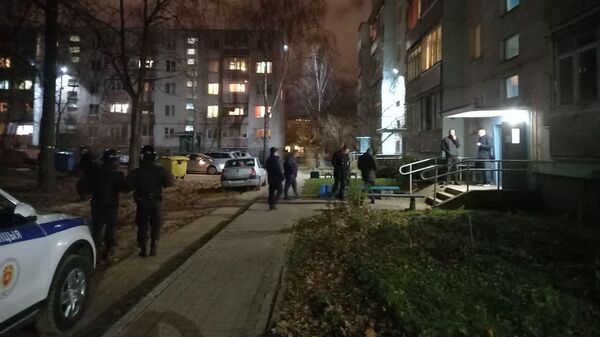 Милиция работает на месте убийства женщины в Минске - Sputnik Беларусь