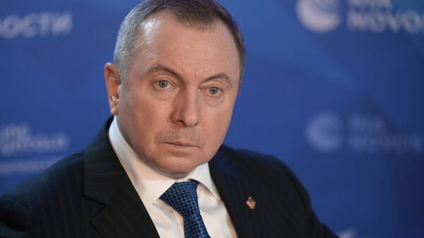 Министр иностранных дел Белоруссии Владимир Макей - Sputnik Беларусь