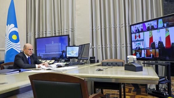 Премьер-министр РФ М. Мишустин принял участие в заседании Совета глав правительств СНГ - Sputnik Беларусь