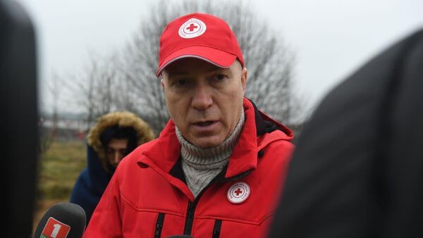 Глава белорусского общества Красного Креста Дмитрий Шевцов  - Sputnik Беларусь