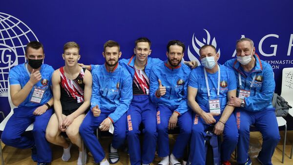 Сборная Беларуси по прыжкам на батуте завоевала первое золото на чемпионате мира в Баку - Sputnik Беларусь
