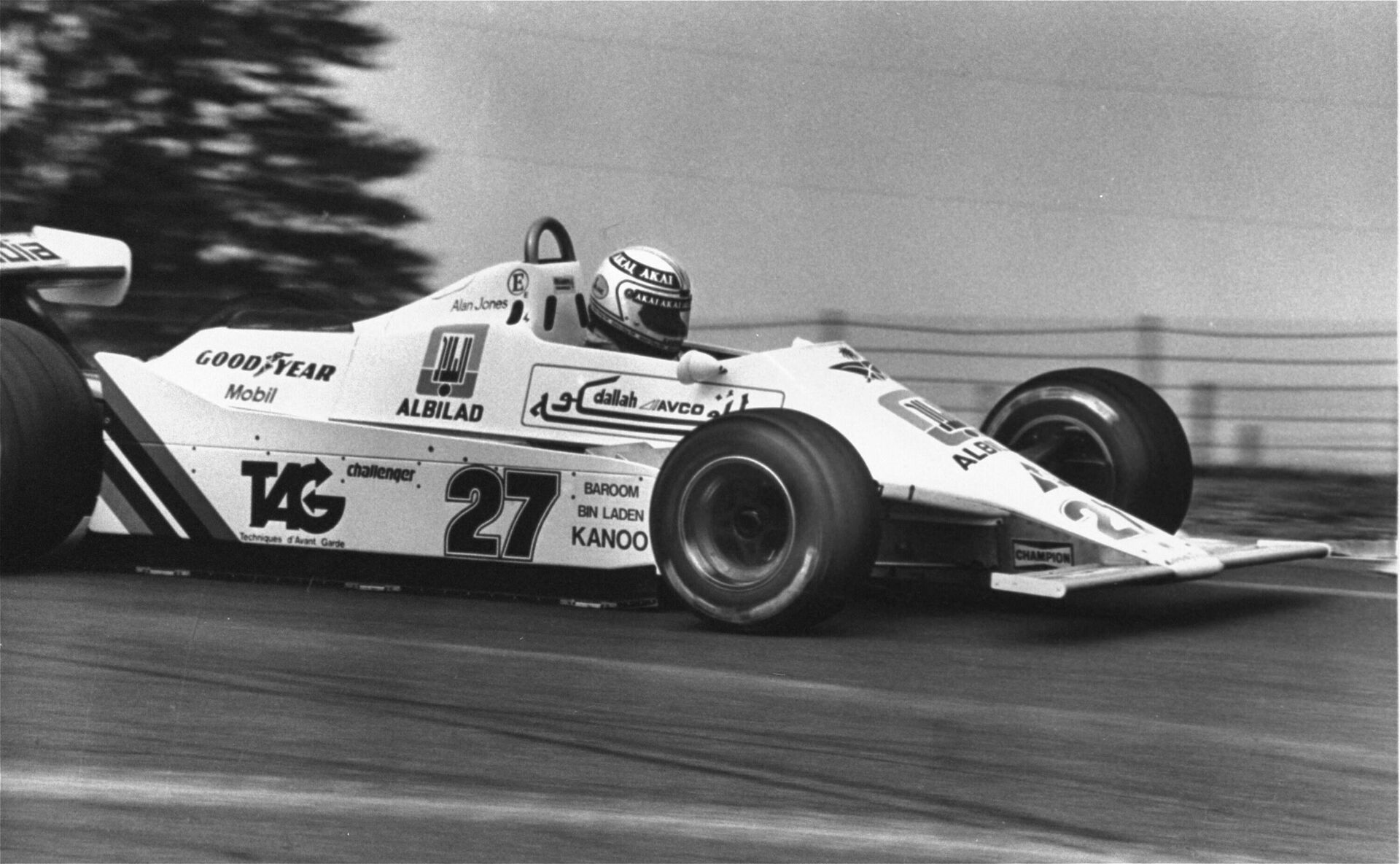 Алан Джонс на Williams после квалификации на трассе Уоткинс-Глен, 1979 год - Sputnik Беларусь, 1920, 29.11.2021