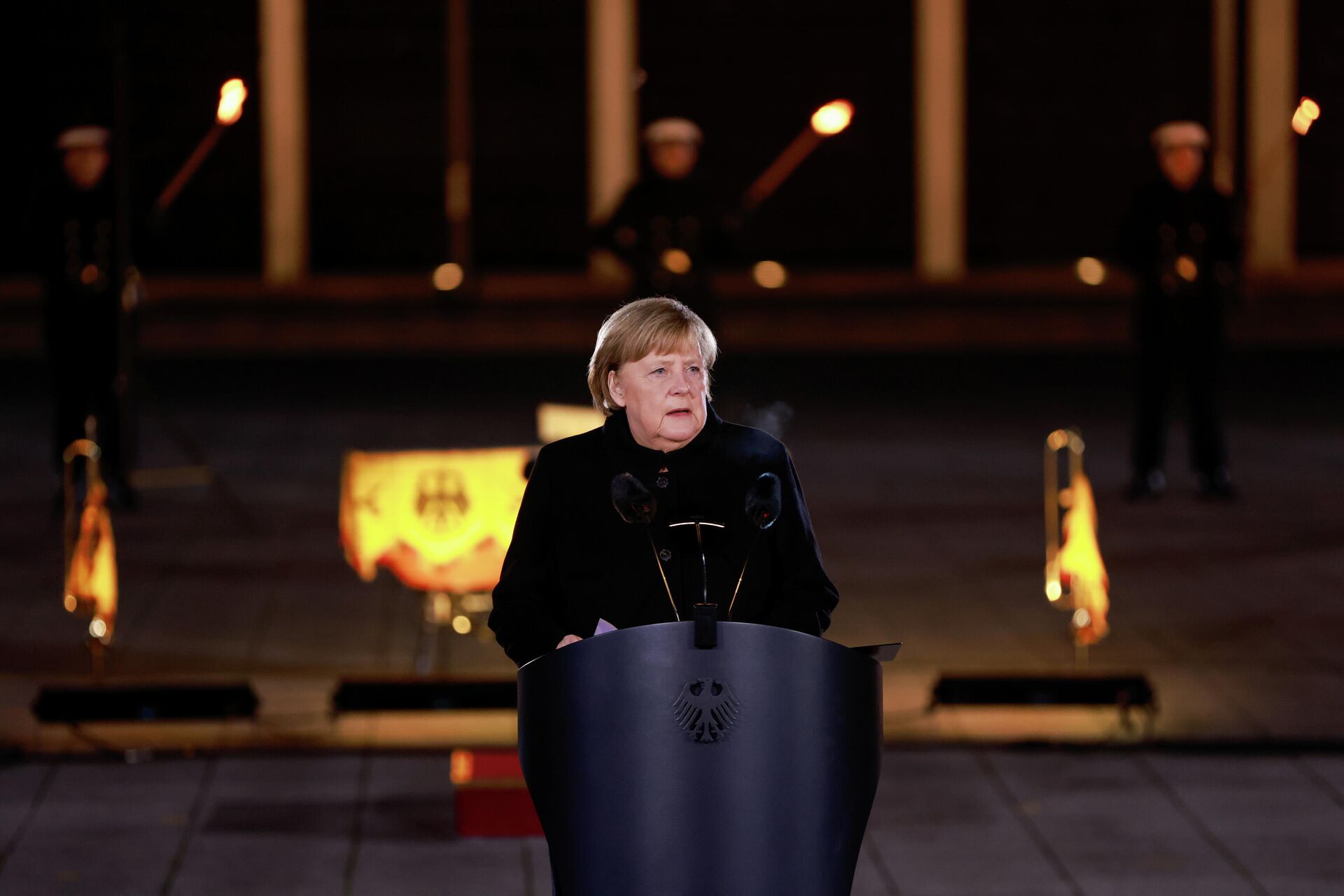 Ангела Меркель в последний раз обратилась к народу Германии - Sputnik Беларусь, 1920, 04.12.2021