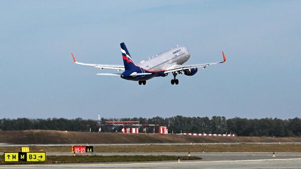 Самалёт Airbus A320 авіякампаніі Аэрофлот  - Sputnik Беларусь