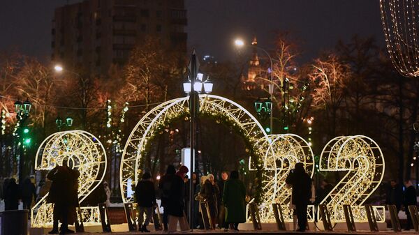 Празднование Нового года в Москве - Sputnik Беларусь