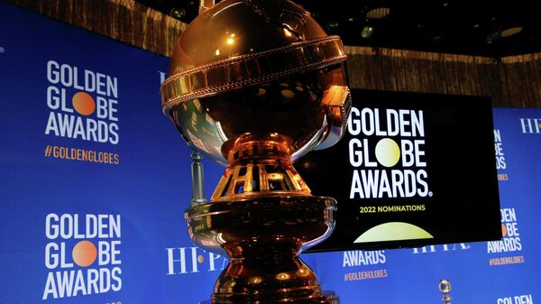 Статуэтка Золотой глобус перед церемонией вручения наград - Sputnik Беларусь
