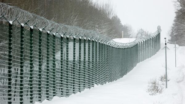 Забор на границе Беларуси и Литвы - Sputnik Беларусь