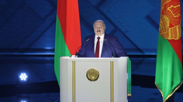 Александр Лукашенко 28 января во Дворце Республики обращается с ежегодным посланием - Sputnik Беларусь