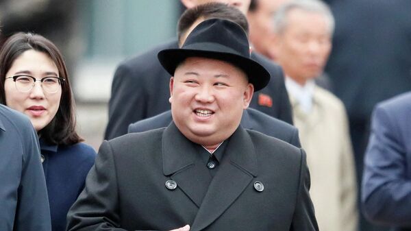 Северокорейский лидер Ким Чен Ын, архивное фото - Sputnik Беларусь