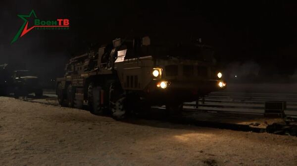 Военные показали прибытие комплексов С-400 Триумф в Беларусь – видео - Sputnik Беларусь