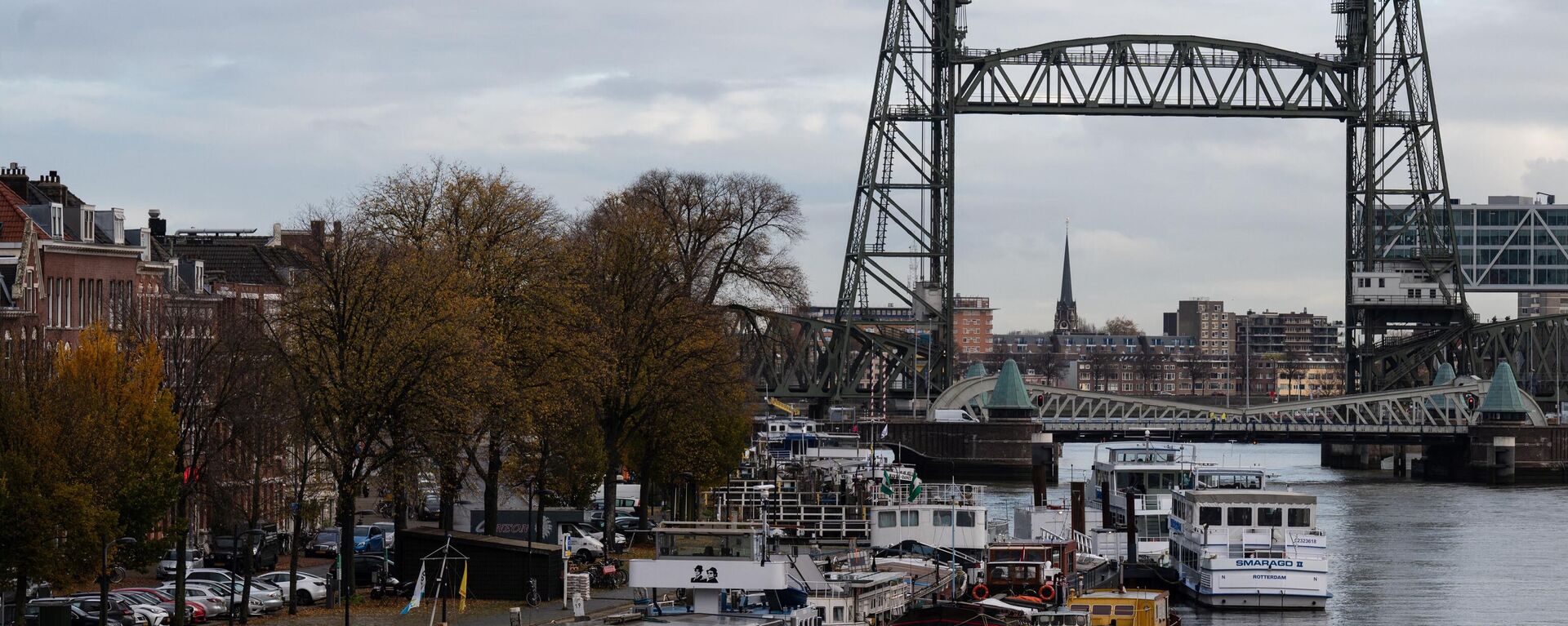 Мост Koningshavenbrug в Роттердаме - Sputnik Беларусь, 1920, 03.02.2022