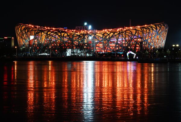 Стадион &quot;Птичье гнездо&quot;, открывавший Игры в 2008 году, вновь принимает олимпийцев. - Sputnik Беларусь