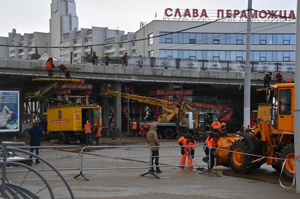 Работы по строительству еще ведутся - Sputnik Беларусь