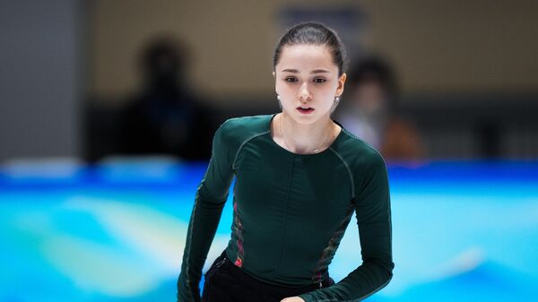 Камила Валиева на Олимпиаде в Пекине - Sputnik Беларусь