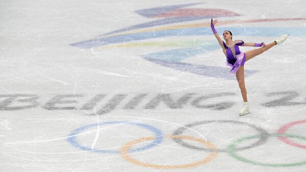 Камила Валиева на Олимпиаде в Пекине - Sputnik Беларусь