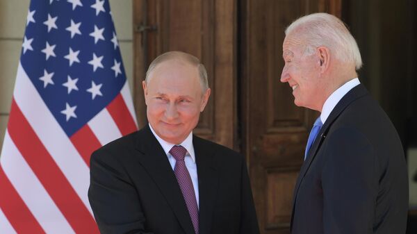 Встреча президентов России и США Владимира Путина и Джо Байдена, архивное фото - Sputnik Беларусь