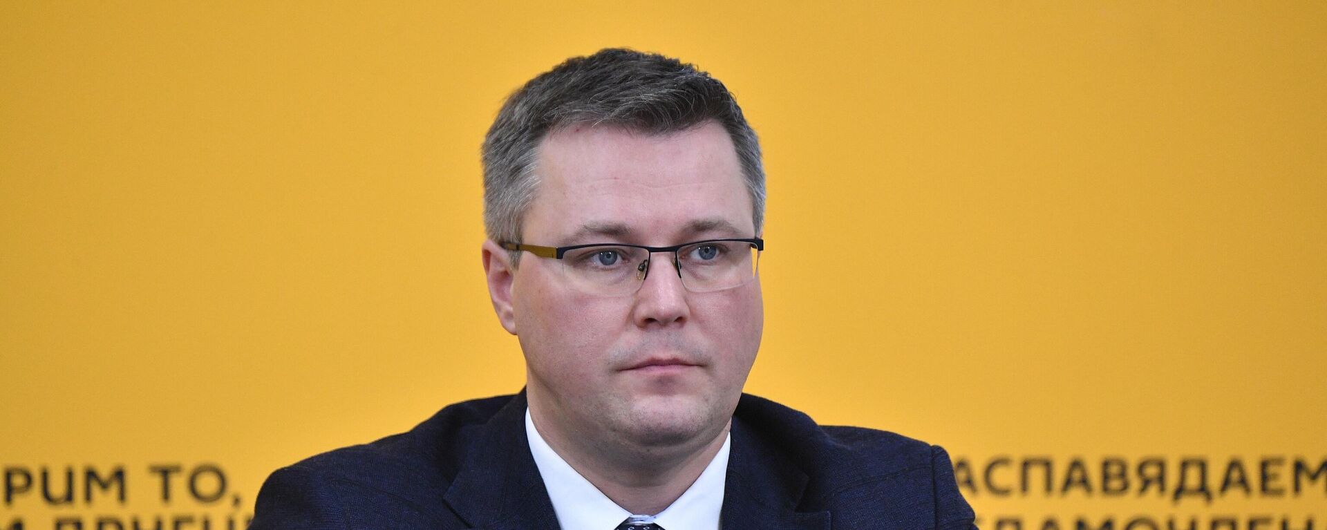 Старшыня праўлення Беларускага саюза журналістаў Андрэй Крывашэеў - Sputnik Беларусь, 1920, 02.10.2025