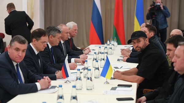 переговоры российской и украинской делегаций - Sputnik Беларусь
