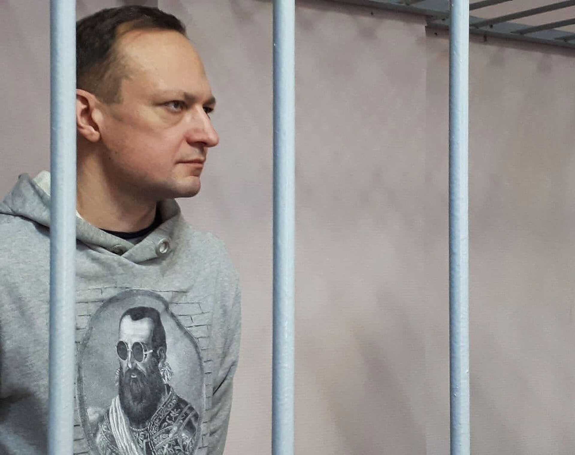 Андрей Скурко в суде 28 февраля - Sputnik Беларусь, 1920, 28.02.2022