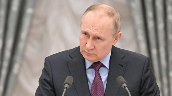 Президент РФ В. Путин  - Sputnik Беларусь