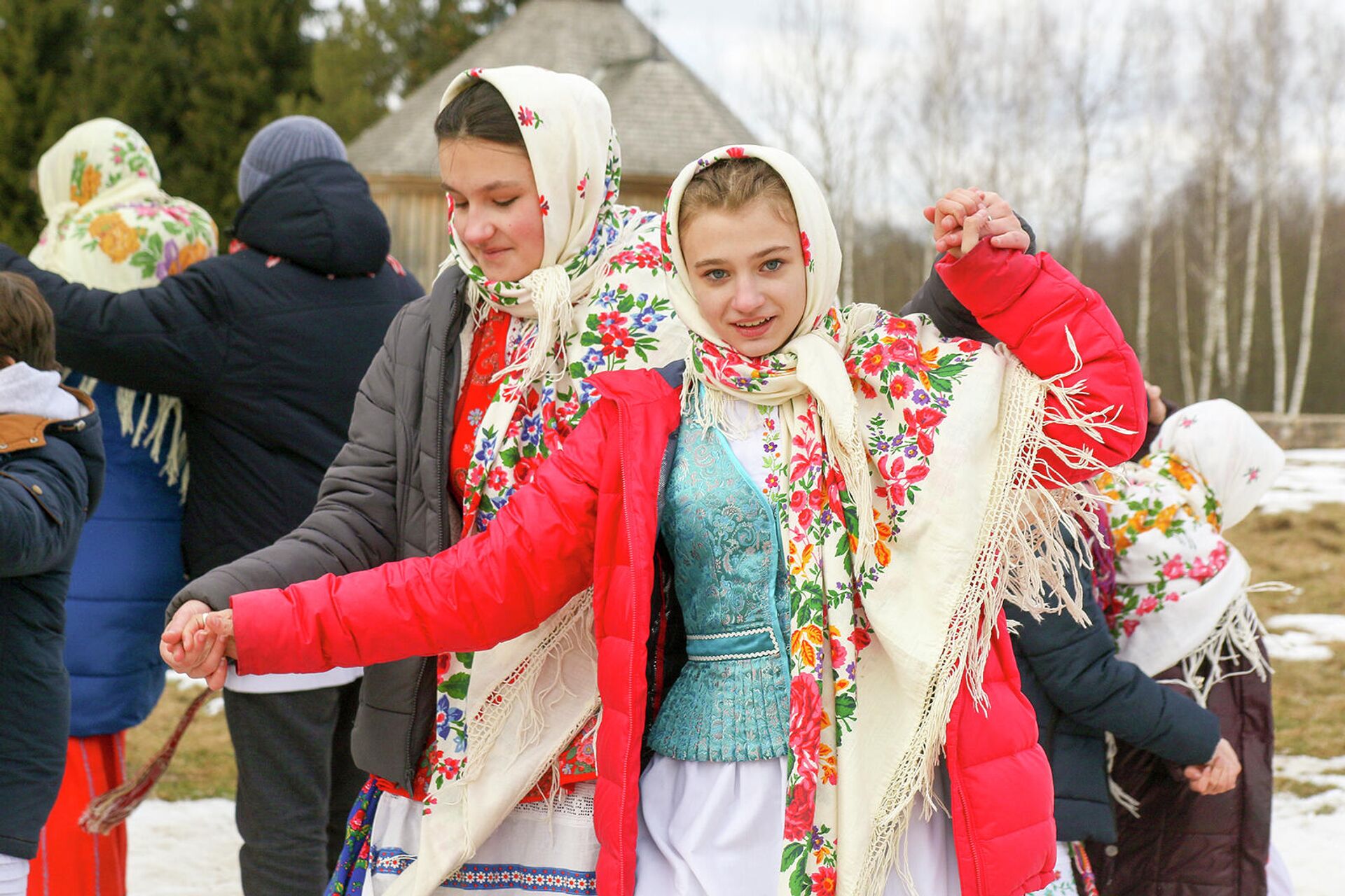 Масленіца ў Строчыцах - Sputnik Беларусь, 1920, 18.02.2026