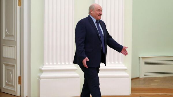 Александр Лукашенко на встрече с Владимиром Путиным  - Sputnik Беларусь