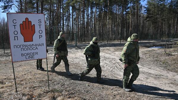 Охрана белорусско-украинской границы усилена - Sputnik Беларусь