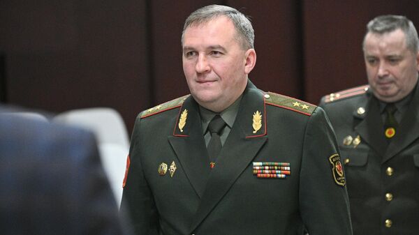 Міністр абароны Беларусі Віктар Хрэнін - Sputnik Беларусь