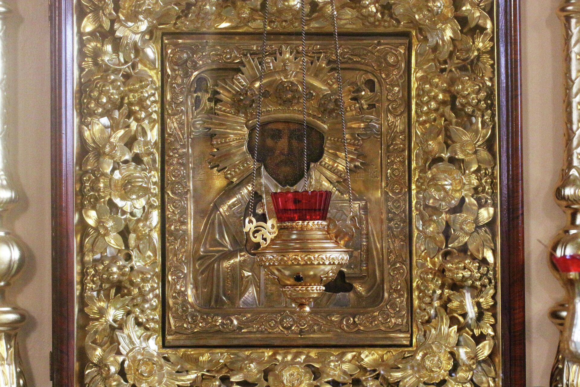 Икона святителя Николая Чудотворца в Александро-Невской церкви  - Sputnik Беларусь, 1920, 15.03.2022