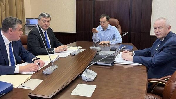 Российская делегация на переговорах с Украиной - Sputnik Беларусь