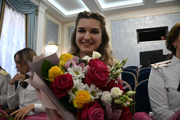 Победительница конкурса Мисс МВД-2022 стала в этом году начальник ИДН Дзержинского РОВД Ксения Цупрун - Sputnik Беларусь